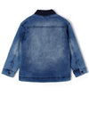 Mayoral Boy Soft Denim Jacket, Denim Blue