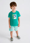 Mayoral Boys Bermuda Twill Shorts, Green
