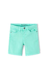 Mayoral Boys Bermuda Twill Shorts, Green