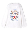 Mayoral Kid Boy Long Sleeve Top, White