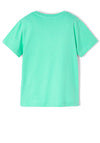 Mayoral Boys True to Yourself T Shirt, Green