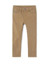 Mayoral Boy Slim Fit Trousers, Biscuit