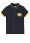 Mayoral Boys Polo T-Shirt, Navy