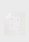 Mayoral Baby Girl Blanket Gift Box, Taupe Multi