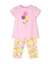 Mayoral Girl Floral 2 Piece Legging Set, Pink Multi