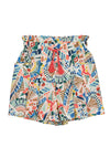 Mayoral Older Girls Pattern Tassel Short, Multi