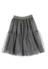 Mayoral Older Girl Tulle Skirt, Grey