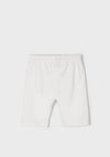 Mayoral Kid Girl Biker Shorts, White