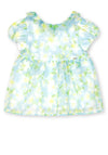 Mayoral Girls Frill Top, Blue Green