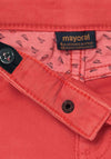 Mayoral Baby Boys Slim Twill Jeans, Red