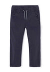 Mayoral Boys Elasticated Waist Trouser, Navy