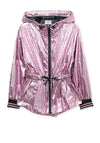 Mayoral Girls Lightweight Metallic Windbreaker, Pink