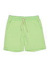 Mayoral Boys Fleece Shorts, Lime
