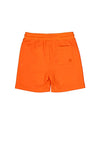 Mayoral Boy Basic Fleece Short, Orange