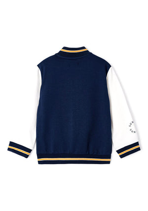 Mayoral Mini Boy Bomber Jacket, Navy