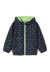 Mayoral Boy Reversible Windbreaker, Lime Green