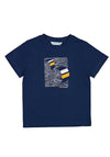 Mayoral Boys 2-Piece Sea T-Shirt Set, White and Navy