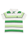Mayoral Boys Striped Polo Shirt, Croma