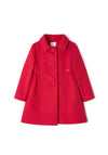 Mayoral Girl Mouflon Coat, Red