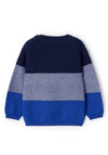 Mayoral Baby Boy Stripe Sweater, Navy Blue