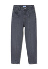 Mayoral Older Girl Slouchy Fit Jeans, Grey