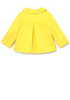 Mayoral Baby Girls Ottoman Jacket, Yellow