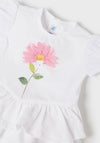 Mayoral Baby Girls Floral Set, White Multi