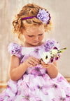 Mayoral Girls Firefly Princess Dress, Lilac