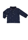 Mayoral Baby Boys Long Sleeve Polo Shirt, Navy