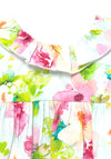 Mayoral Baby Girls Ruffle Blouse, Green Multi