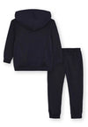 Mayoral Sequined Hooded Tracksuit, Navy