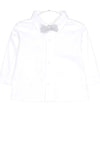 Mayoral Baby Boys Shirt and Bow Tie, White
