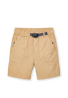 Mayoral Boys Adjustable Shorts, Camel