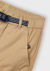 Mayoral Boys Adjustable Shorts, Camel