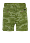 Mayoral Boys Camouflage Drawstring Shorts, Green