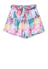 Mayoral Girls Floral Shorts, Lilac Multi
