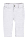 Mayoral Baby Boys Cotton Trousers, Grey