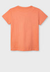 Mayoral Boys Logo Print T-Shirt, Orange