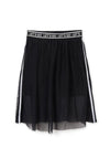 Mayoral Girls Lets Go Mesh Skirt, Black