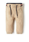 Mayoral Baby Boys Jogger Style Trousers, Beige