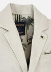 Mayoral Boys Tailored Linen Jacket, Taupe