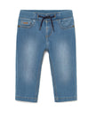 Mayoral Baby Boys Jogger Jeans, Blue