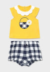 Mayoral Baby Girls 4 Piece Outfit Set, Navy