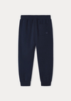 Mayoral Boys Cuffed Fleece Bottoms, Navy