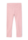 Mayoral Girls Twill Skinny Trousers, Pink