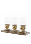 Mindy Brownes Triple Candle Holder Stand, 9 inches