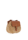 Zen Collection Woven Cross Body Grab Bag, Taupe