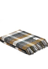 Mc Nutt of Donegal Forest Block Large Throw, Green Multi