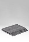 McNutt of Donegal Windowpane Pashmina Scarf, Grey