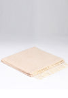 McNutt of Donegal Herringbone Scarf, Cream